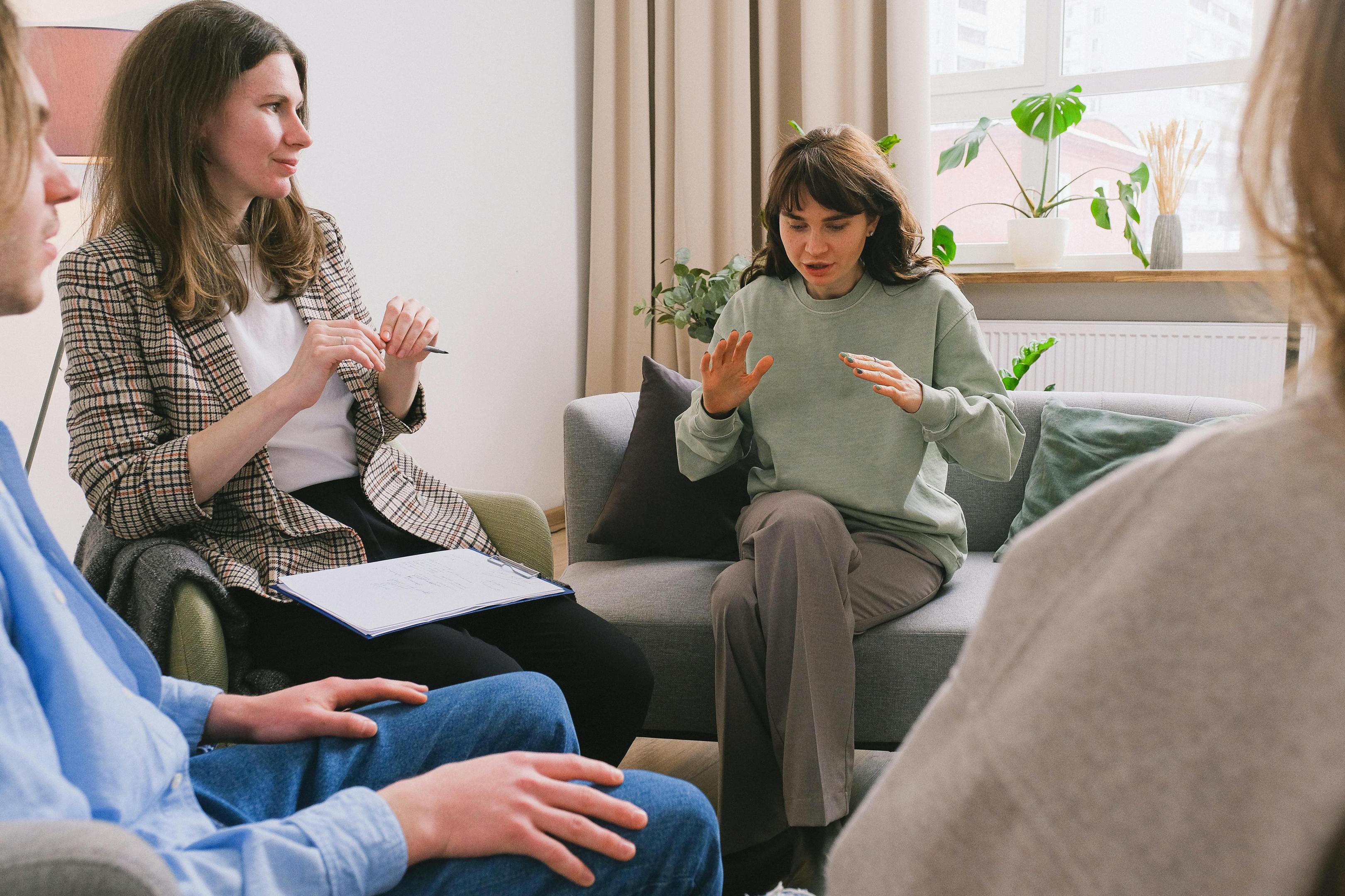Therapy is implemented after physical detox is complete