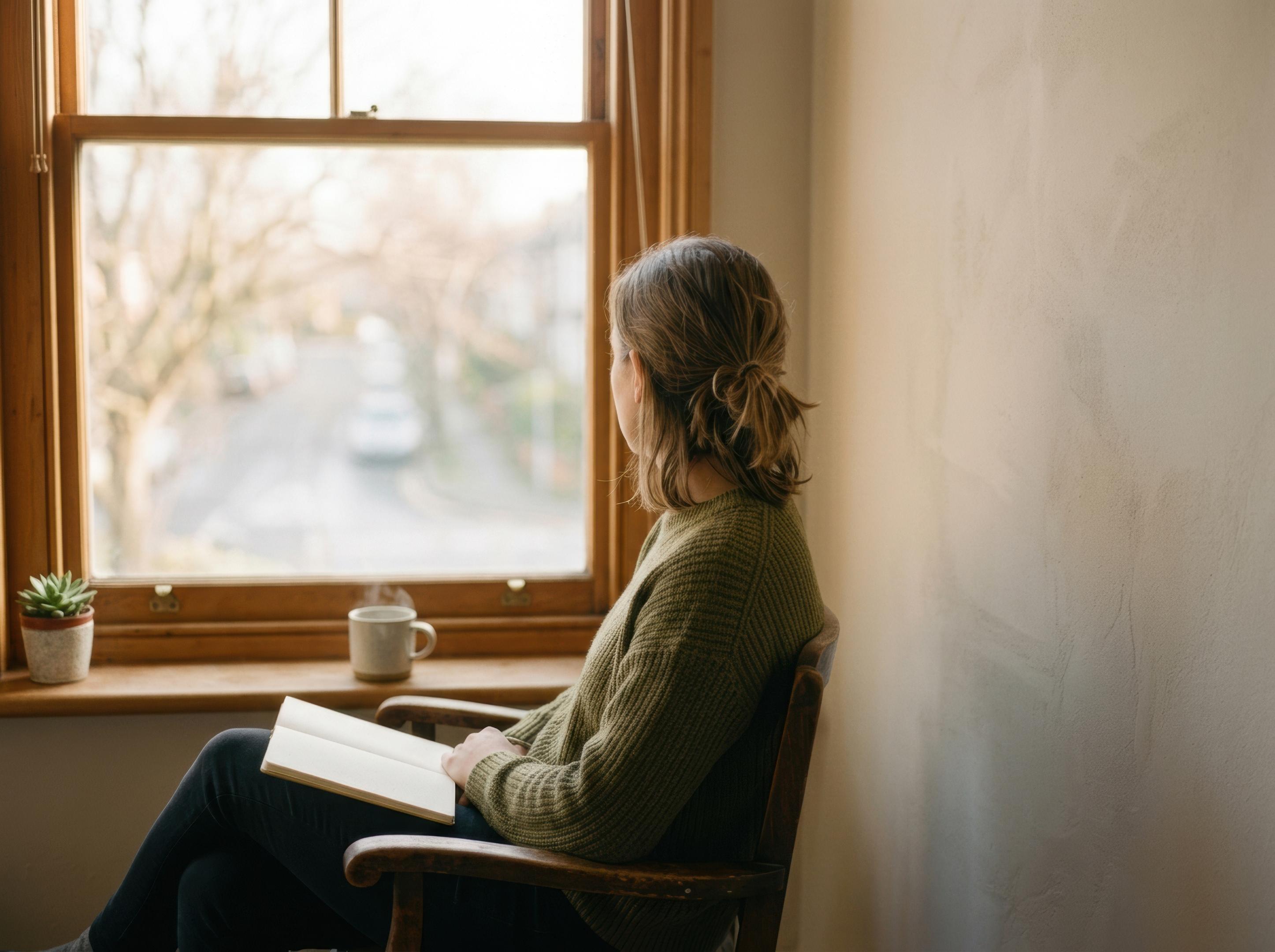 Woman focusing on wellness
